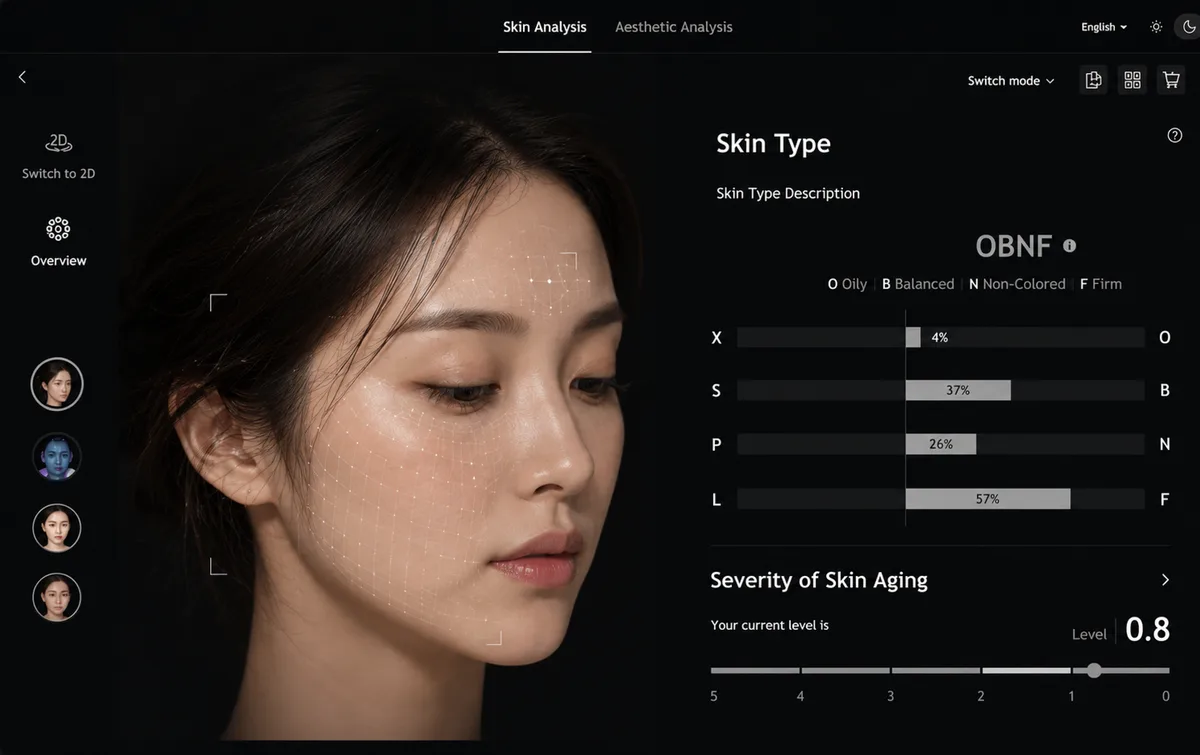 AI-based skin analysis