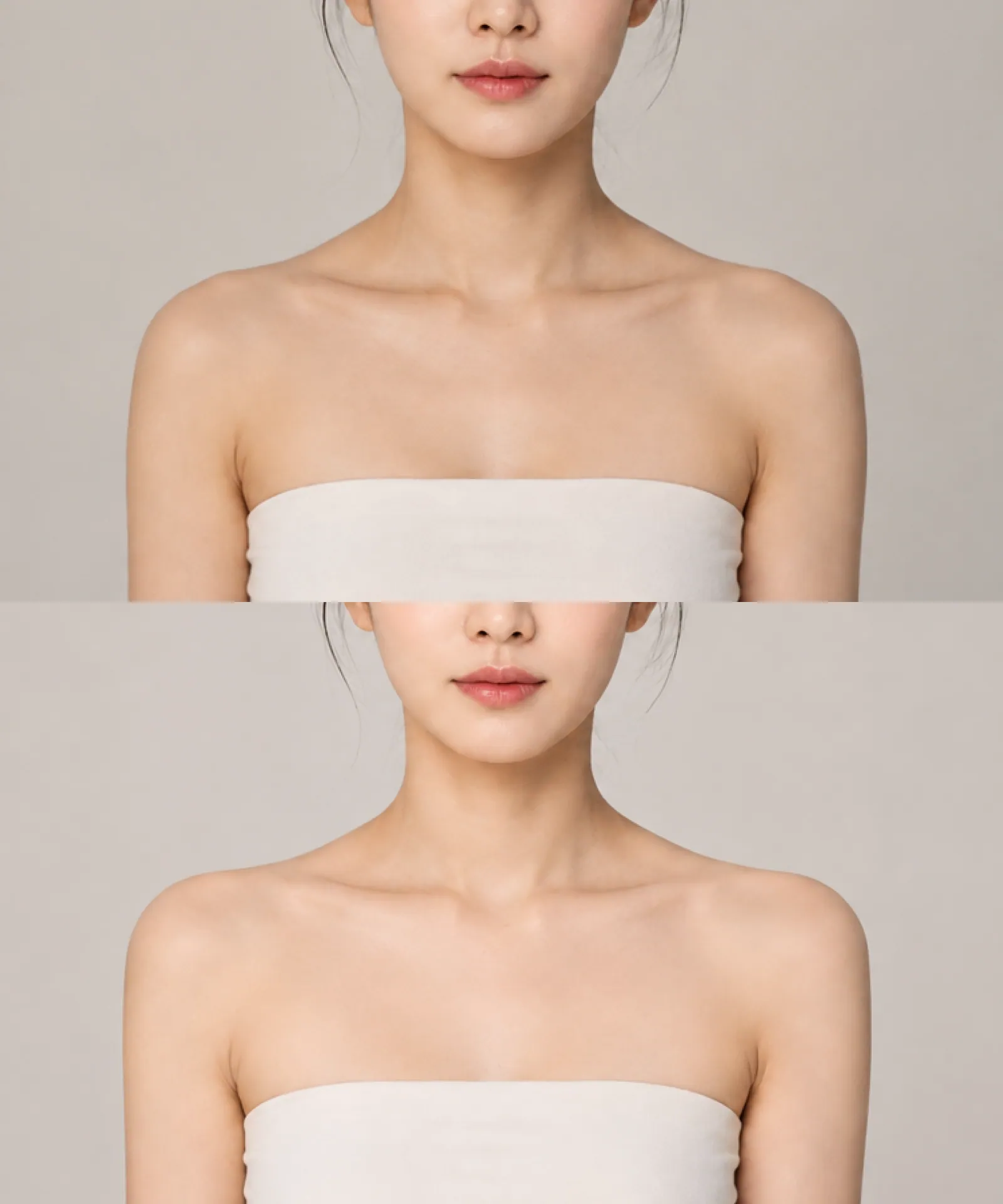 Shoulder line comparison