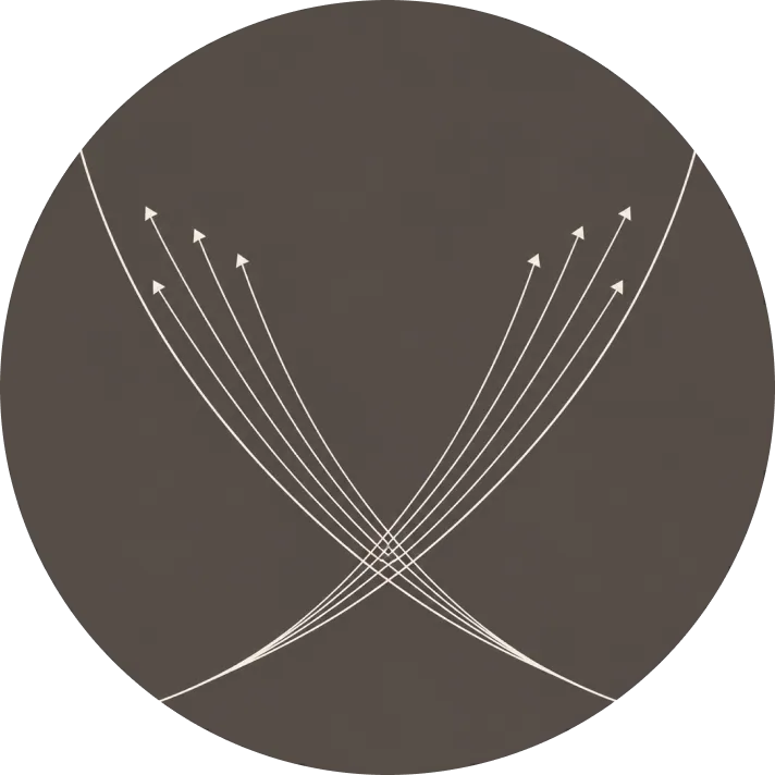 Cross-vector diagram