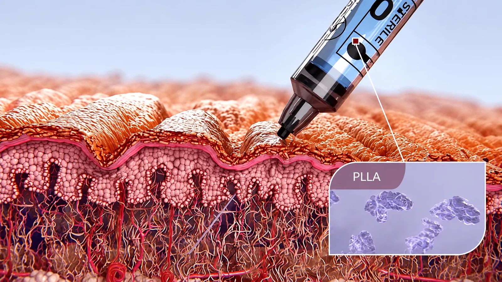 PLLA-SCA particles