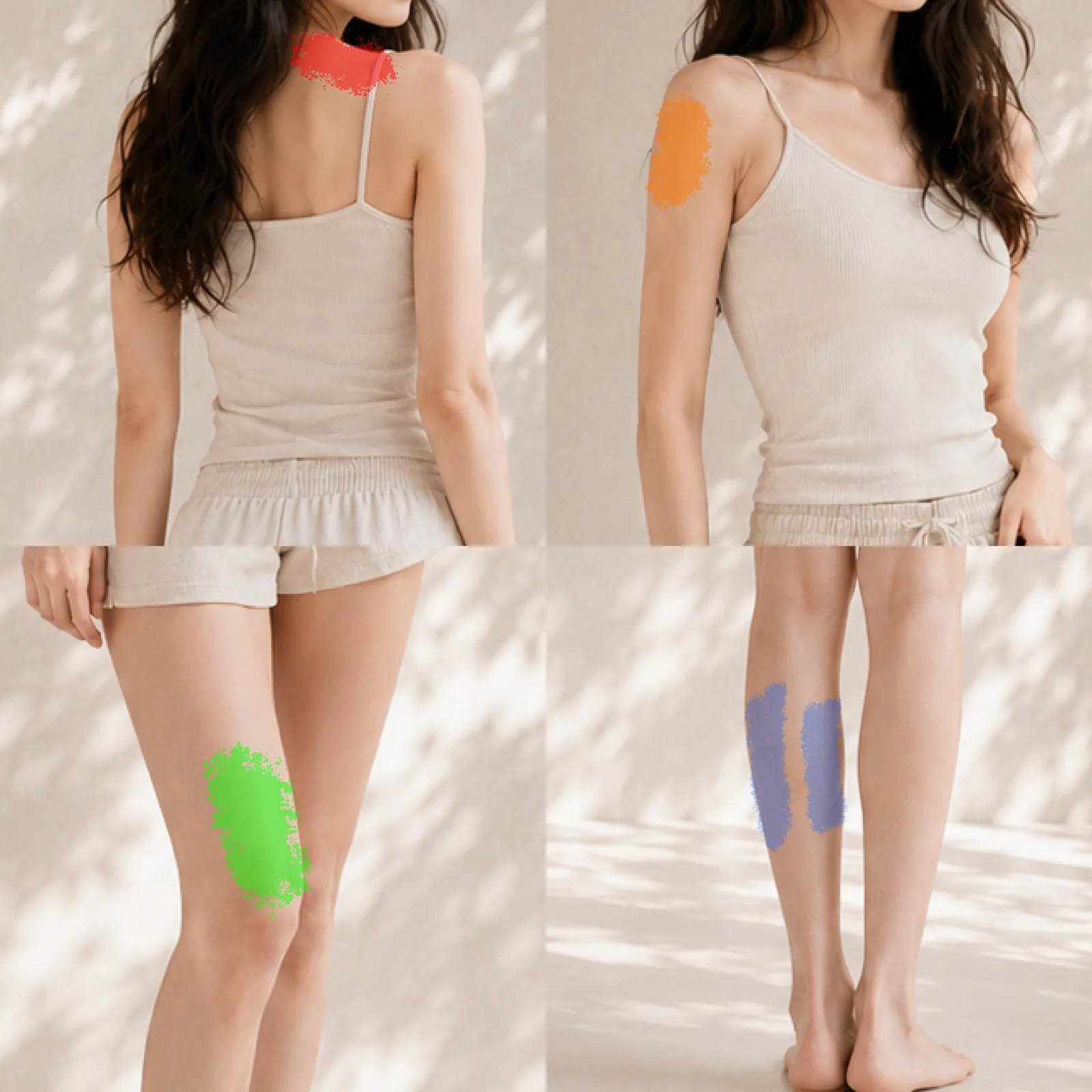 Body Botox treatment areas