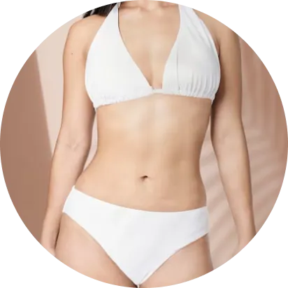 hair removal area of the entire upper body