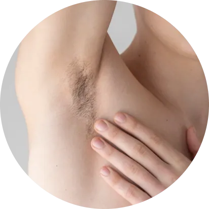 Clean hair removal, hair removal Area