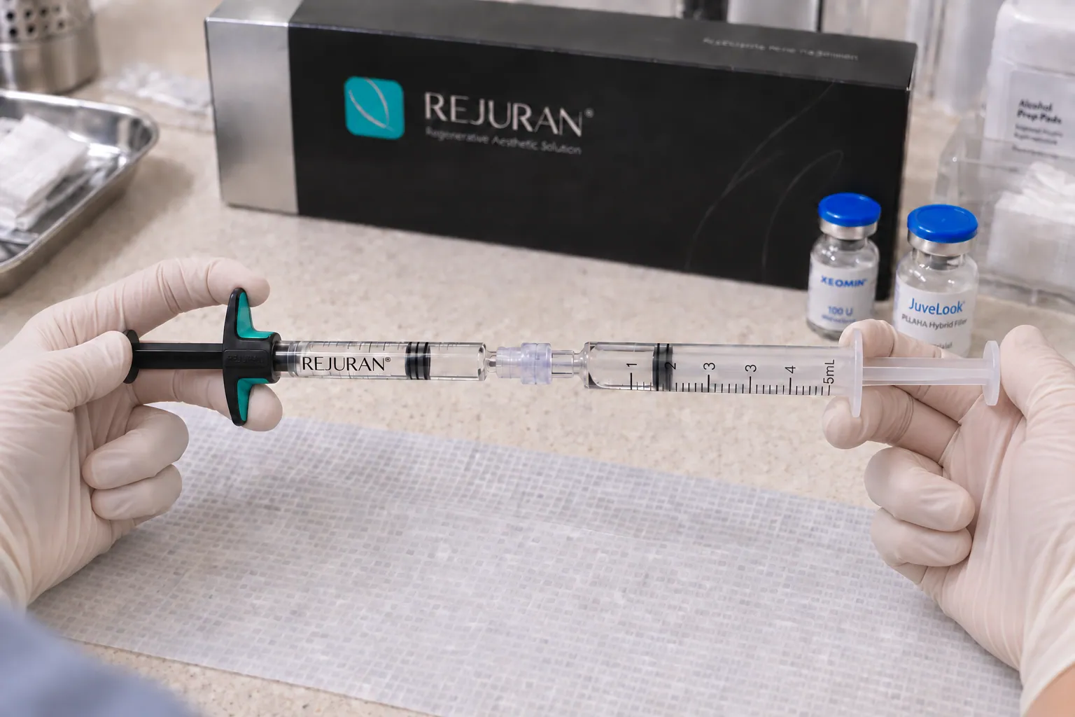 Rejuran, skin glow injection, and Skin Botox all at once, painlessly?