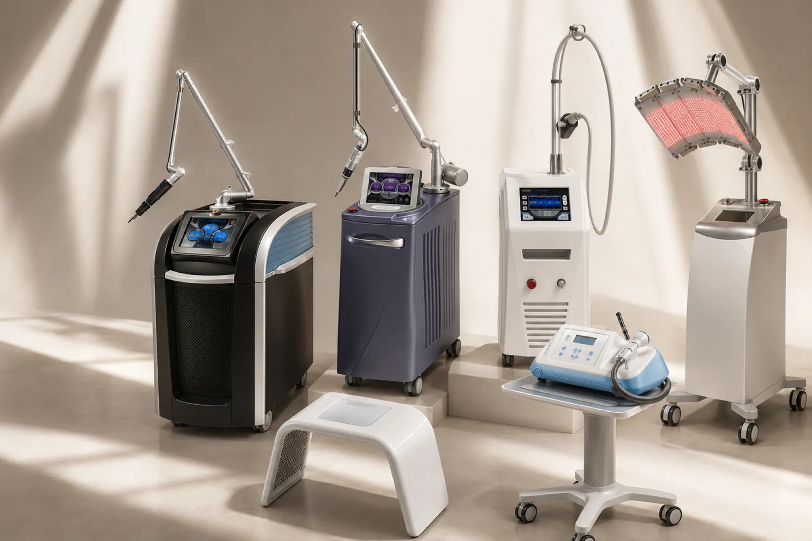 Laser configuration by session