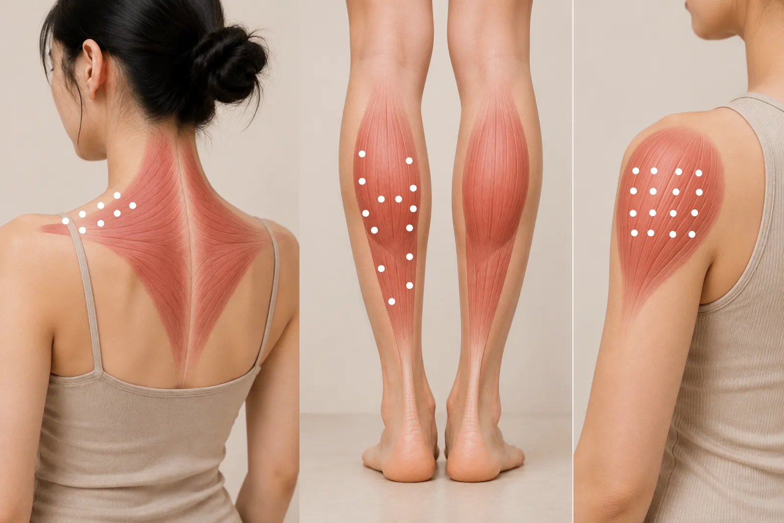 Customized muscle injections for specific areas