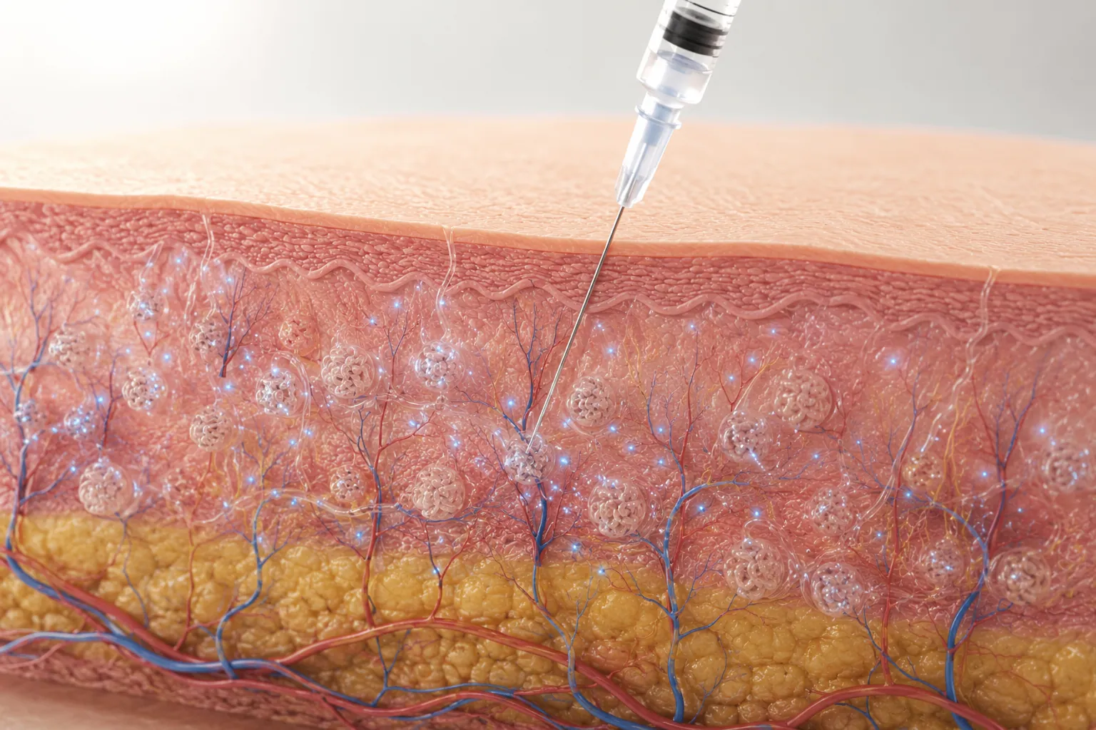 Precision injection into the dermis layer