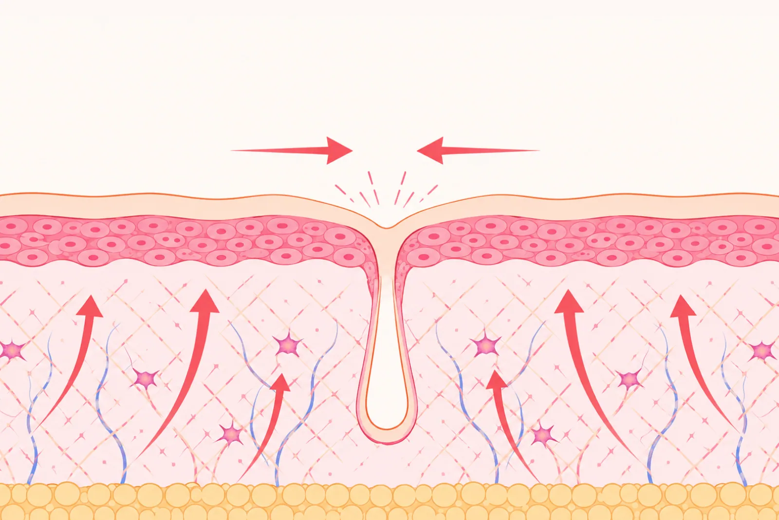 Restoring dermal elasticity