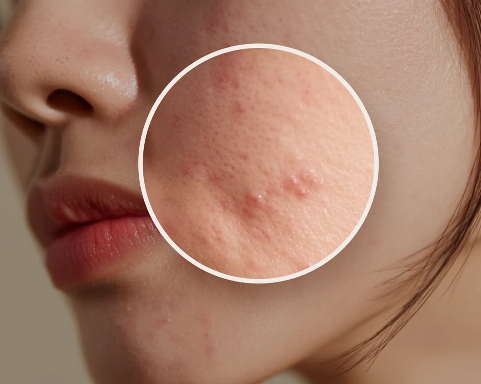 Mild pustular acne