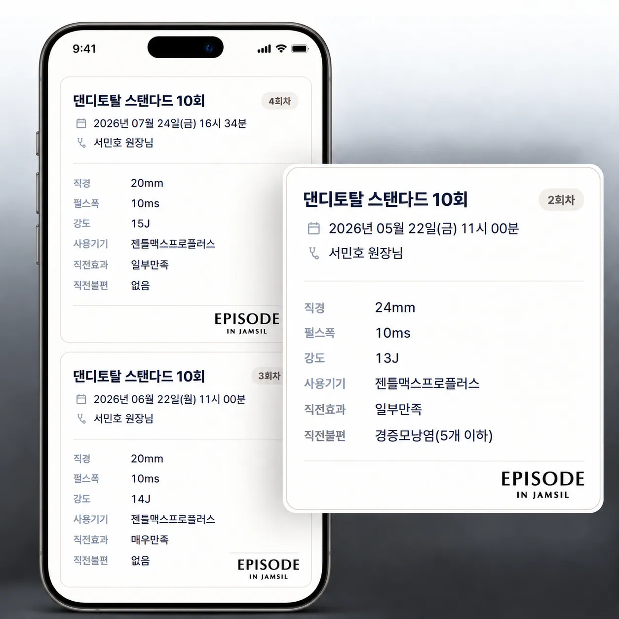 EPISODE hair removal Card